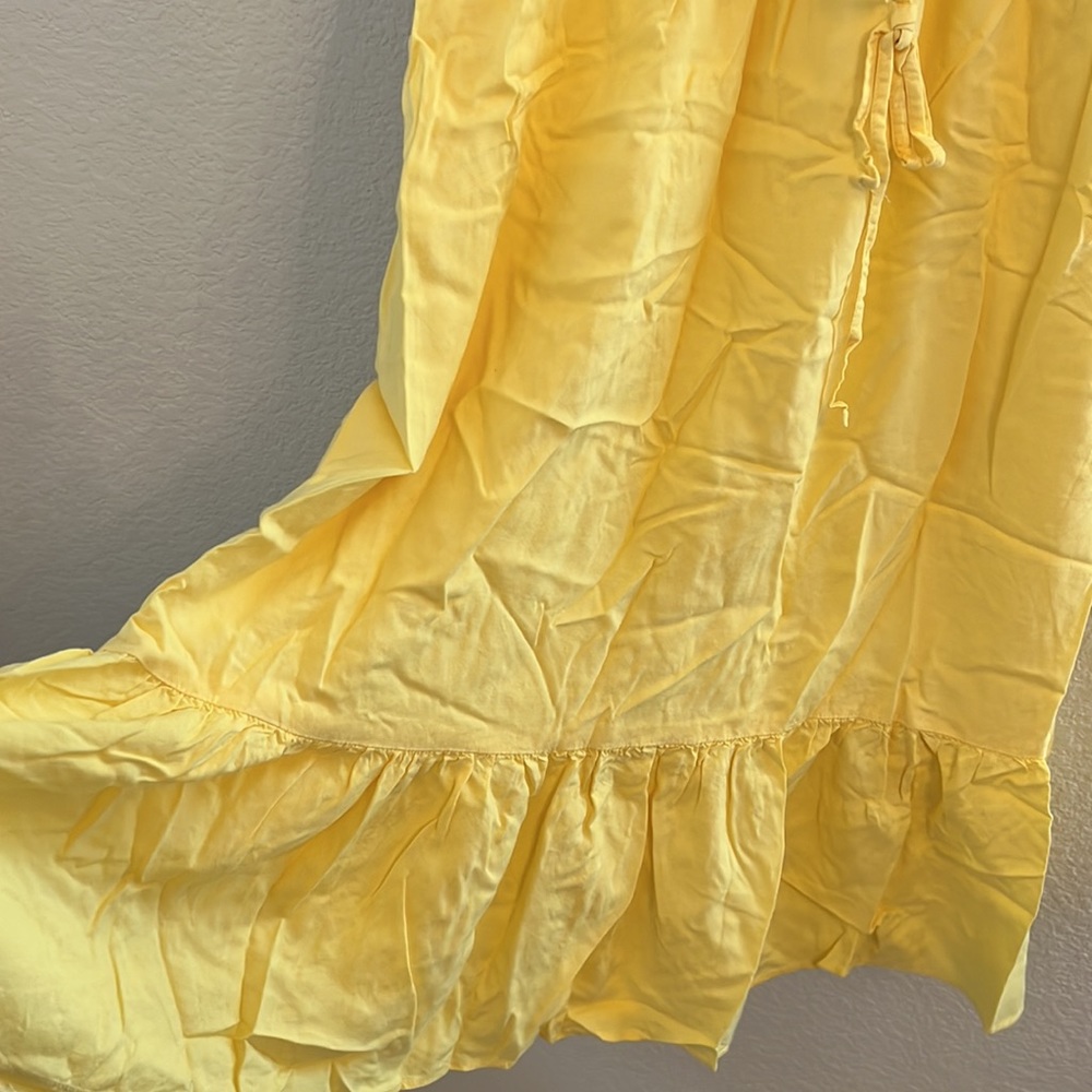MAJORELLE Esther Midi Dress In Canary Yellow - Picture 7 of 11